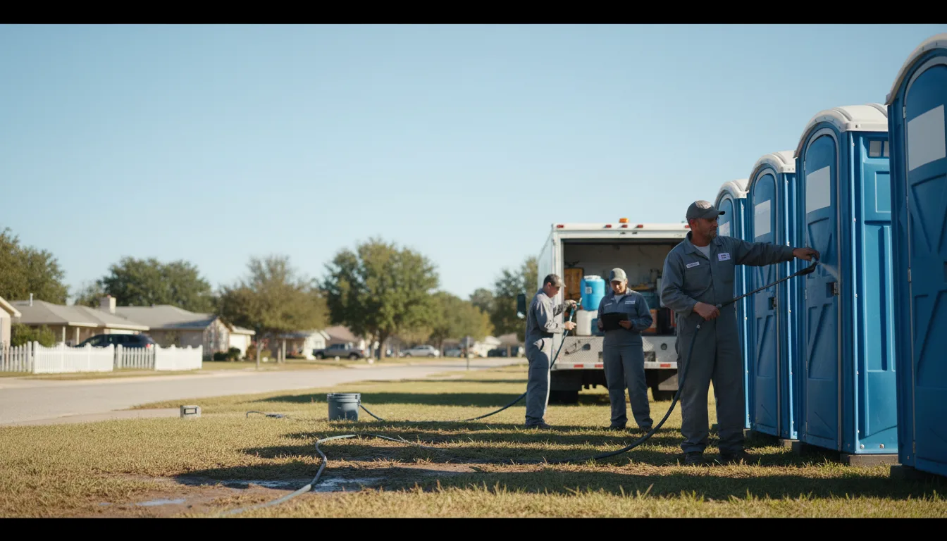 Long-Term Portable Toilet Rental in Fort Drum, NY near me